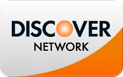 Discover card accepted